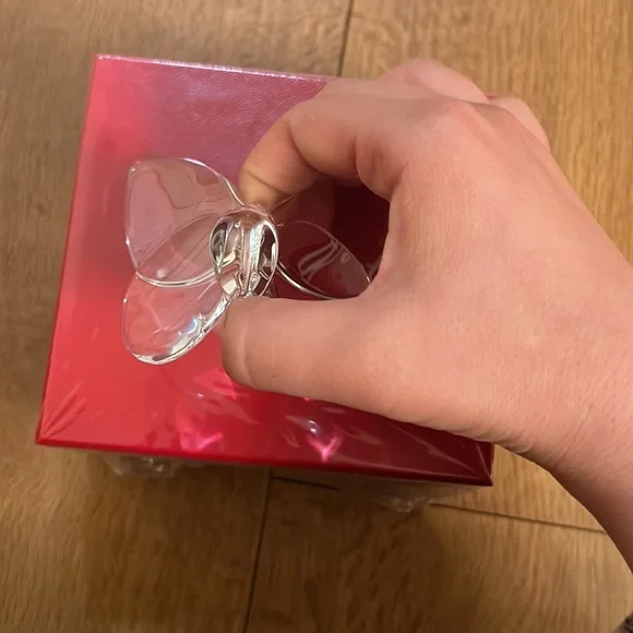 Baccarat Lucky Crystal Clear Butterfly - Picture 4 of 4